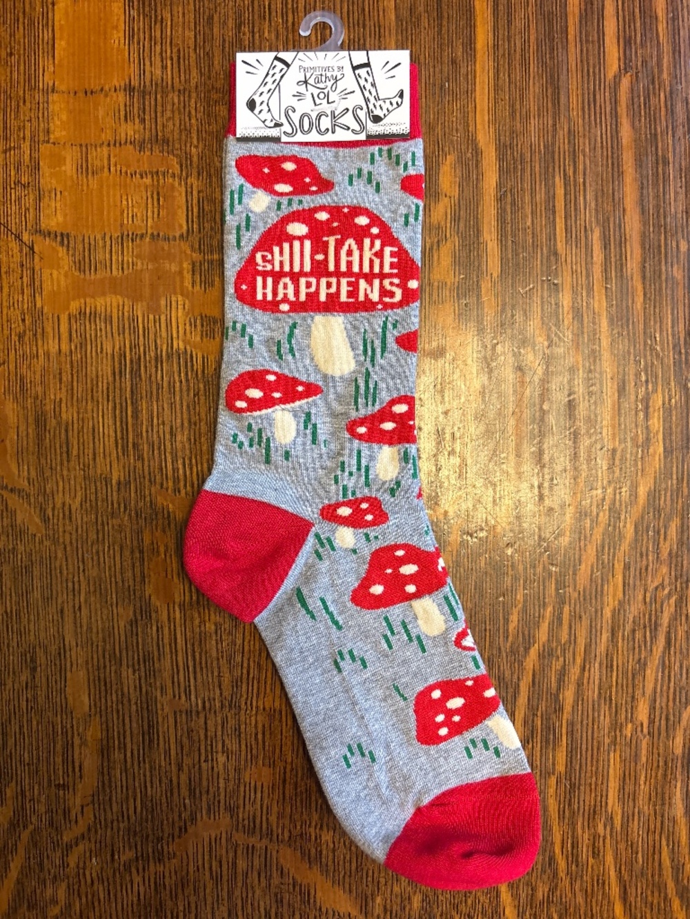 Primitives by Kathy LOL Socks - Shiitake Happens